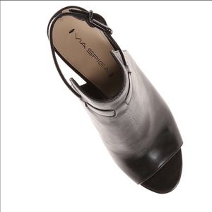 Via Spiga Peep Toe Booties